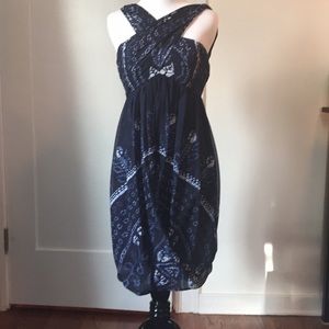 Nicole Miller short silk dress